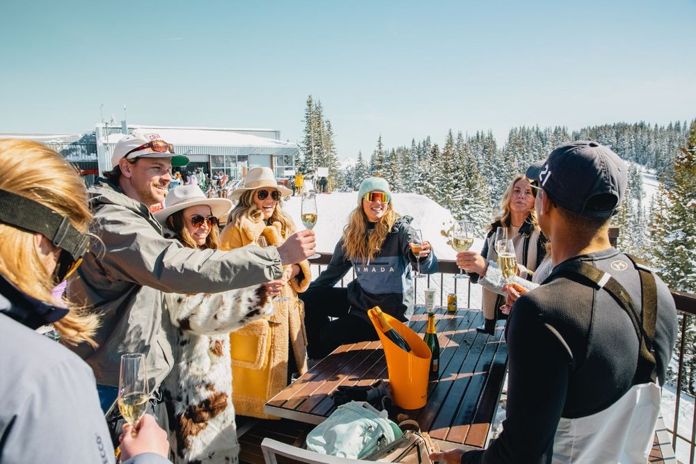 Aspen Luxury Concierge guests are having fun at the New Year's Eve party