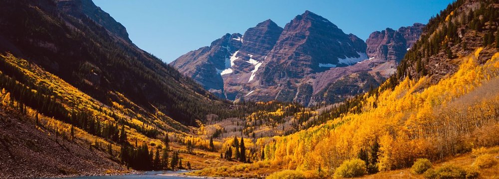 The stunning Maroon Bells in Colorado, showcasing nature's beauty