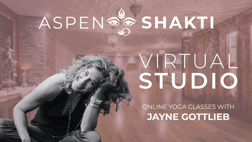 An inviting virtual studio environment of Aspen Shakti-Yoga Studio & Retail Shop with Jayne Gottlieb