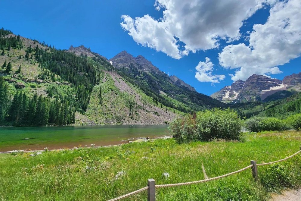 The Buckskin Pass: a trail in Aspen