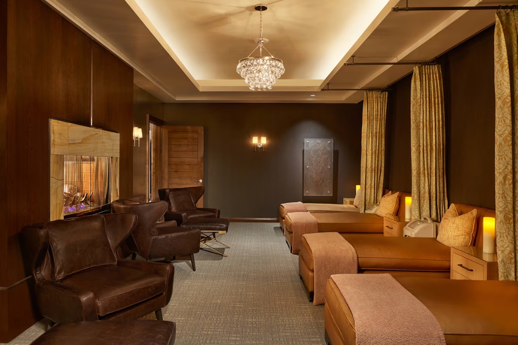 The The St. Regis Aspen Resort, highlighting a peaceful environment with luxury resort & spa.