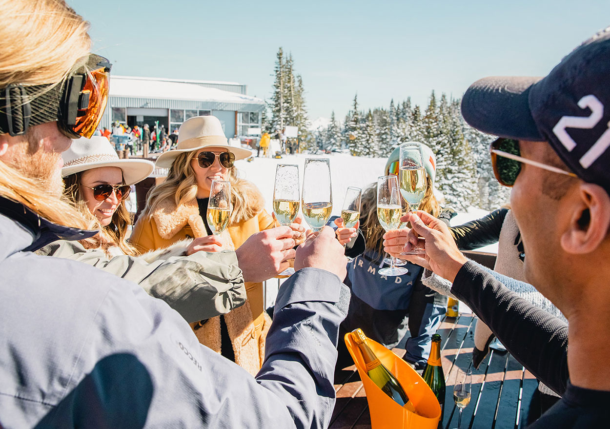 Event-Planner-in-Aspen-co Celebrating an engagement in Aspen Colorado